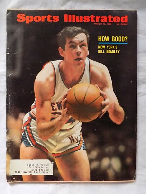 1968 Sports Illustrated Bill Bradley- How Good ? New York Knicks March 18th  