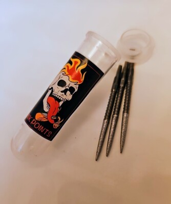 Pointes Remplacement Fléchettes Suisses Pointes De Fléchettes Punk ScrewLoose - Acier - Remplacement Pour Fléchettes Suisses (26, 30, 35, 40mm) Pointes Fléchettes - Foto 3