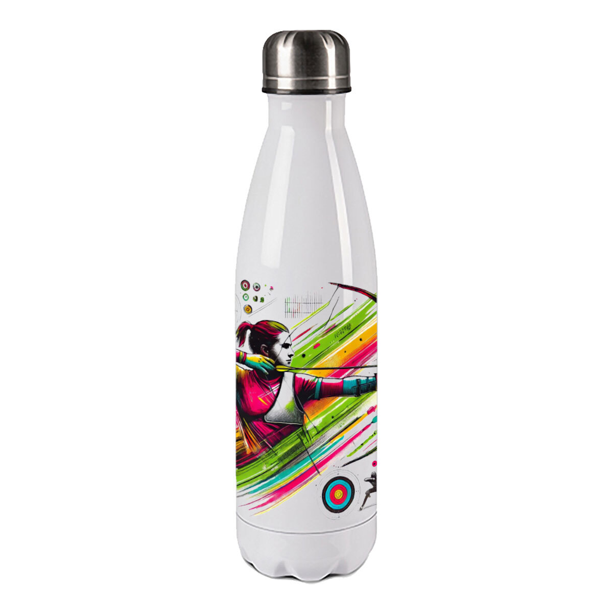 Bouteille isotherme en inox archer 500ml gourde de voyage