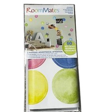 York RoomMates Watercolor Dots Peel and Stick Wall Decals 60. Dots