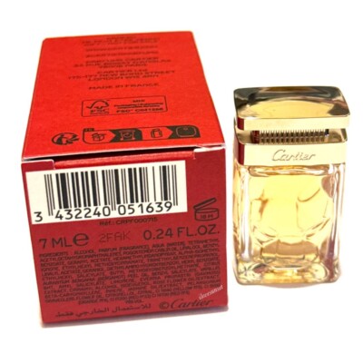 NIB {Cartier} LA PANTHERE Eau de Parfum Miniature - 0.24 fl