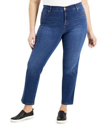 Style Co Women's High-Rise Straight-Leg Jeans Northern Size