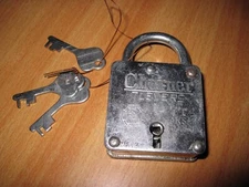 Master slave dual access lock made in India steel Schloss padlock same keyhole