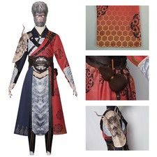 Black Myth Wukong Cosplay Costumes: Red  White Sun Wukong Performance Outfit