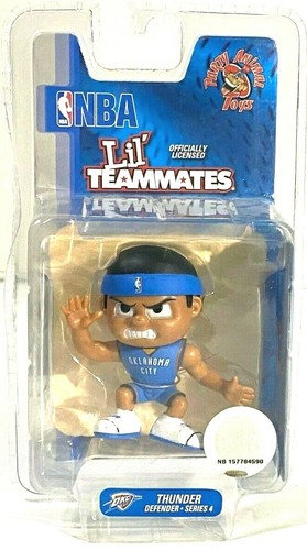 ⭐ NBA Lil' Teammates Basketball Series 1-4 SUNS THUNDER HAWKS NUGGETS GRIZZLES ⭐ - Picture 10 of 11