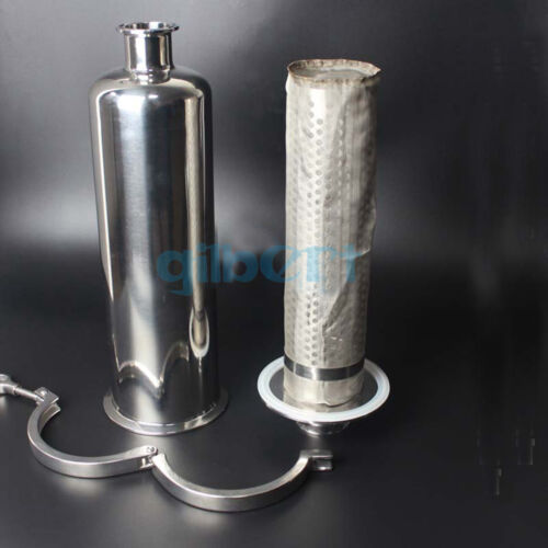 19-63mm Tri Clamp 1.5" 2" 2.5" 304/316 Stainless In-line Filter Strainer Brewing - Picture 6 of 18