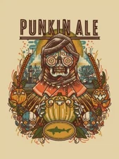 2016 Dogfish Head Punkin Ale Poster Drew Millward AP Screenprint Signed Embossed
