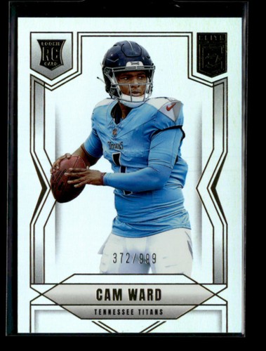 Cam Ward 2025 Panini Donruss Elite Football RC 372/999 [xdD14
