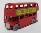 Lesney Matchbox Red Routemaster London Double Decker Bus "Buy Matchbox" No.5