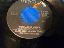 HALL OATES - DID IT IN A MINUTE / HEAD ABOVE WATER - 7" VINYL SINGLE