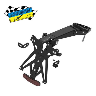 Kennzeichenhalter verstellbar + Licht LIGHTECH KTARTR113 TRIUMPH Trident Daytona 660 24-25