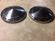 Amc Rambler Dish Hubcaps 10 Dog Dish Wheel Covers 1968-1974 Chrome Stainless