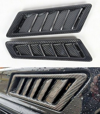 Dry Carbon Fiber Side Vent Covers Replace For Mercedes G-Class w463 G55 G63 G500