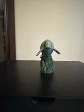 Artist WYLAND Manatee Peace Vintage Sea Cow Ocean Figurine 2002 Encore Group EUC