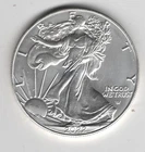 2022 W WALKING LIBERTY AMERICAN EAGLE .999 FINE SILVER DOLLAR COIN 1oz. $1 USA
