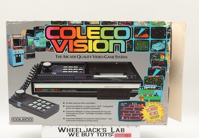 Colecovision Video Game System Console 1982 Coleco