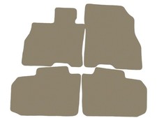 Basic Fußmatten, Automatten für Nissan Leaf I ZE0 Electric 2010-2017 Beige x14 R