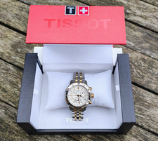 Tissot PRS 200 Chronograph Men’s Watch Swiss Quartz, Two-Tone, with Original Box