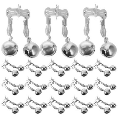25PCS Fishing Rod Bite Alarm Bells, High Sensitivity Metal Clip Night Fishing