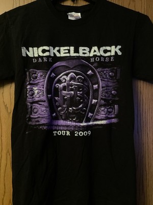 Nickelback -  Dark Horse   Tour 2009 (With Hinder & Papa Roach) - Black - S