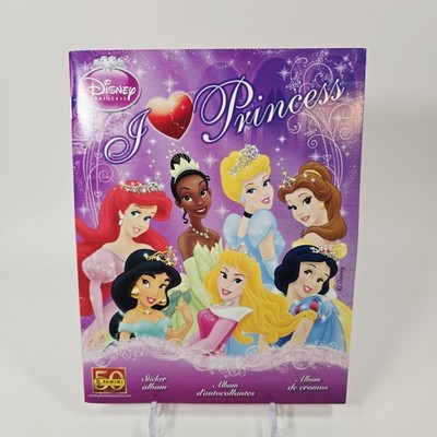 Panini I Love Disney Princess Sticker Album Unused Empty No Stickers