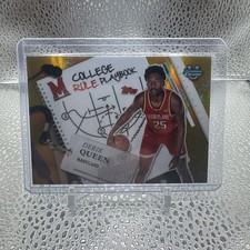 2024-25 Bowman Chrome U Basketball Derik Queen College Rule Playbook Gold  /50