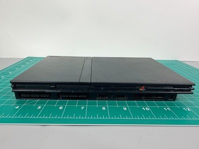 Sony PlayStation 2 Slim PS2 Black Console ONLY For Parts Or Repair SCPH-77001