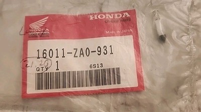 HONDA ENGINE CARBURETOR FLOAT NEEDLE. 16011-ZA0-931  NEW OEM PART  B-34