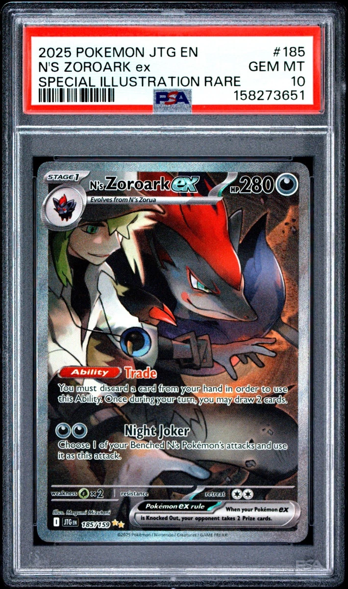 N's Zoroark Ex Pokémon TCG Cards for sale | eBay