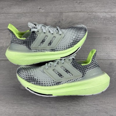 Adidas Ultraboost Light Laufschuhe ''Grey/Digital Green'' - Größe UK 3,5 / EU 36