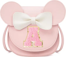 Birthday Gifts for 3 4 5 6 7 8 Year Old Girl Initial Toddler Girls Purse Kids Pu