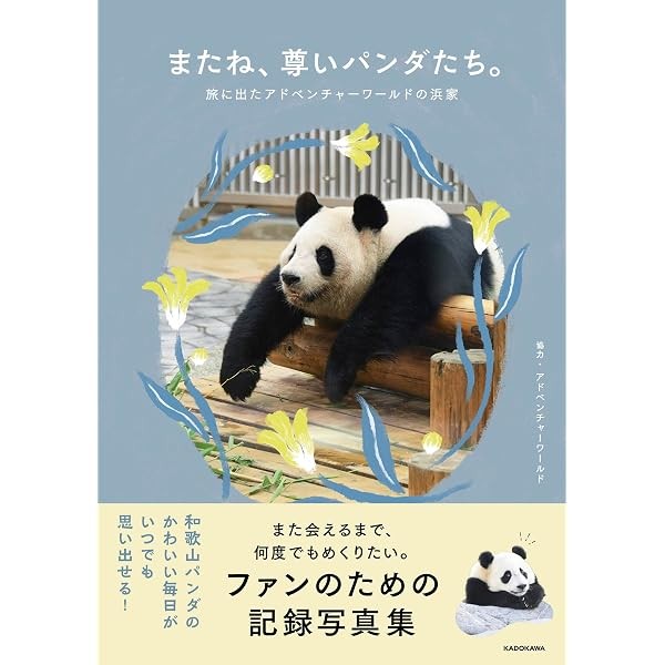 Matane Toutoi Panda Tachi Hama Family at Adventure World Photo Book Japan Tr