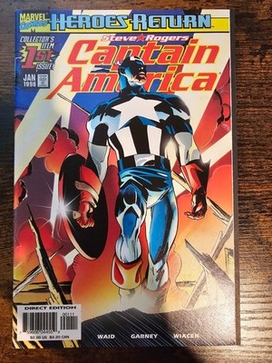 Captain America #1 (Marvel Comics January 1998)