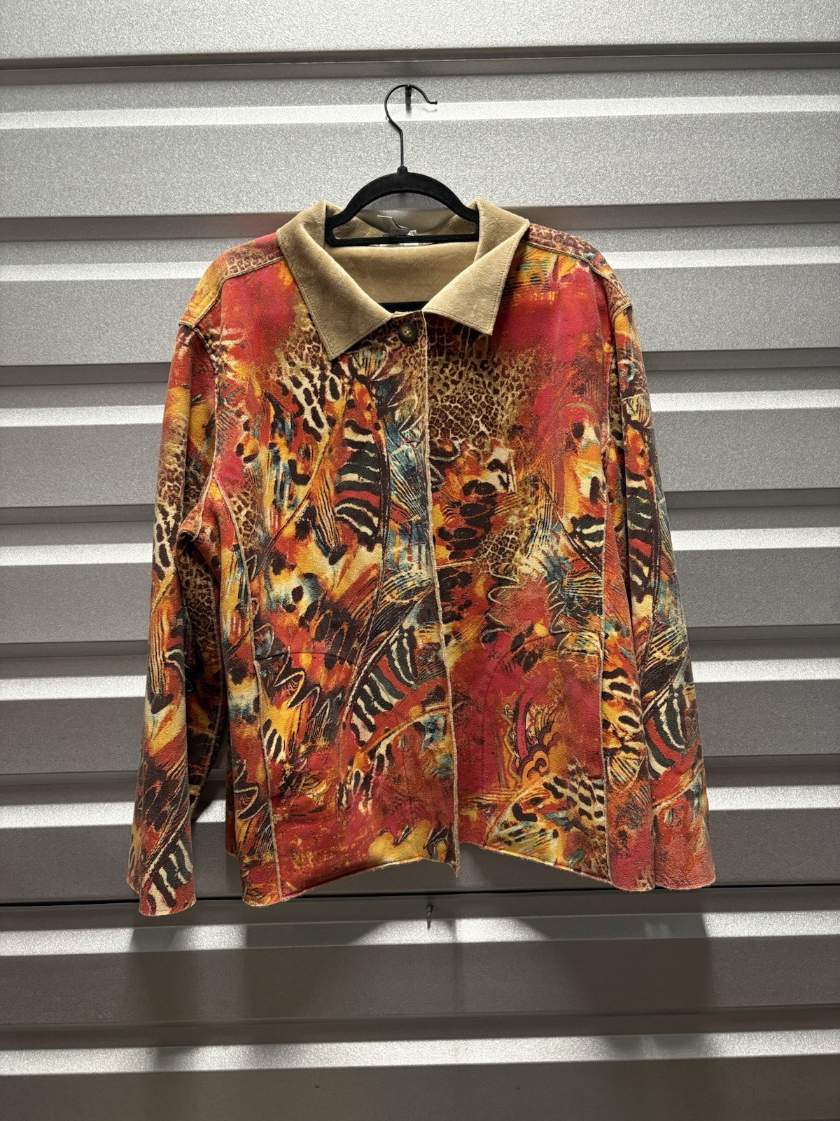 Chicos Multicolor Jacket, size (3),  16 - image 1