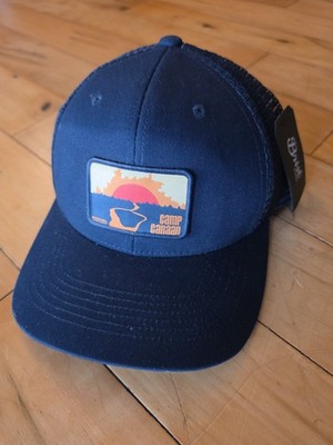 Camp Canaan Rock Hill SC Trucker Hat Navy Snapback Sunset Patch Brist Blanks NEW