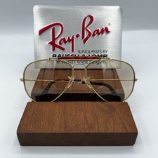 Vintage Ray Ban B L Photo Brown Changeables Tortuga Tortoise 58mm USA
