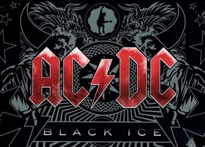 AC/DC: Black Ice (2008) Limited Steelbox Edition, CD + DVD + Flagge + Sticker...