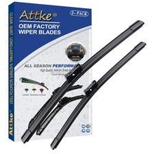ATTKE Front Windshield Wiper Blades for Audi A4 2009-2020,Audi Q5 2009-2020/A...