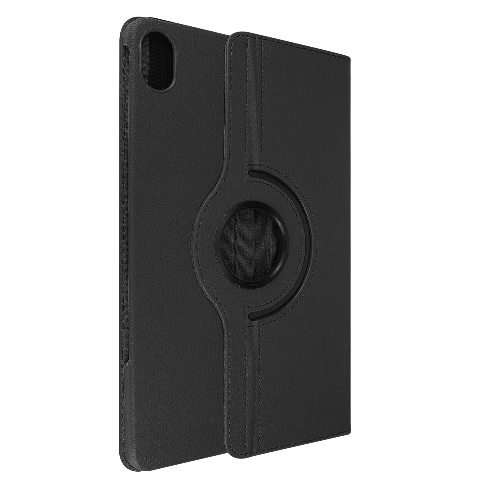 Etui folio pour Honor Pad 8 noir avec coque de protection rotative
