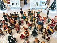 BIG Lot Porcelain Christmas Village Figurines Collectible - Pick & Choose -