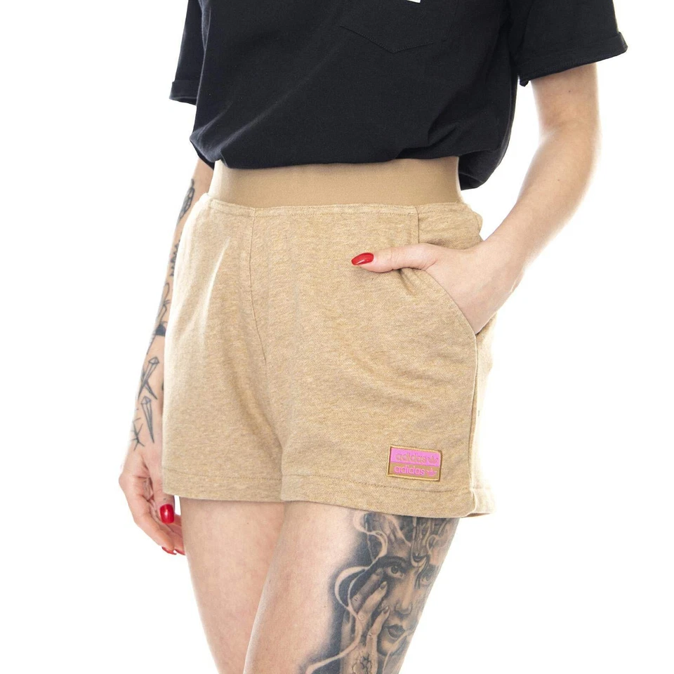 Shorts Pour Femme RYV - Cardboard - Bermuda Marron - Taille 44 - ADIDAS - Photo 1/1