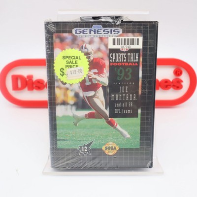 NFL Sports Talk Football '93 Starring Joe Montana (Sega Genesis