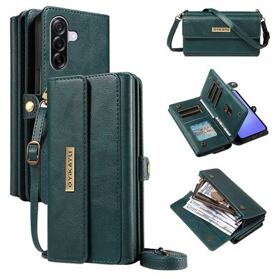 RFID Crossbody Wallet Case For Samsung Galaxy A36/A26/A17/A16 5G Leather Cover