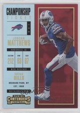 2017 Panini Contenders Season Championship Ticket /99 Jordan Matthews #91 z6b