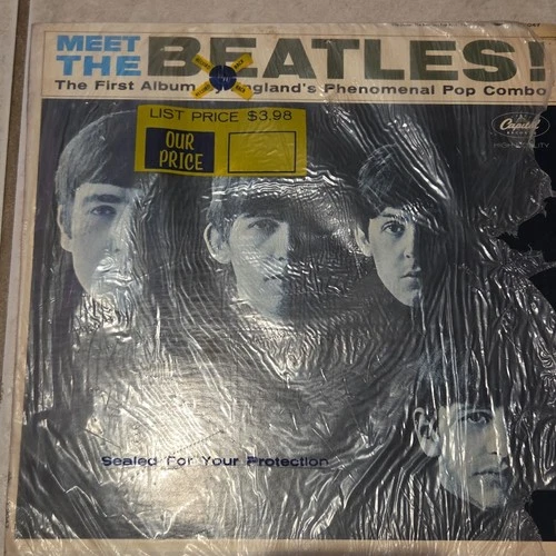 The Beatles Meet the Beatles! Capitol LP Vinyl 12" Rock 33 RPM