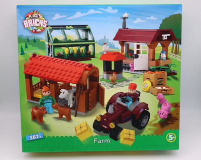 Kid`s Bricks Farm / Bauernhof - 367 Teile