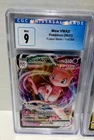 Pokemon Mew Vmax 114/264 Fusion Strike Half Art Holo Rare CGC 9