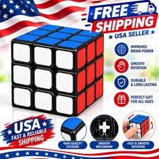 Rubik'S Cube, the 3X3 Cube, Problem-Solving Brain Teaser, Color-Matching New