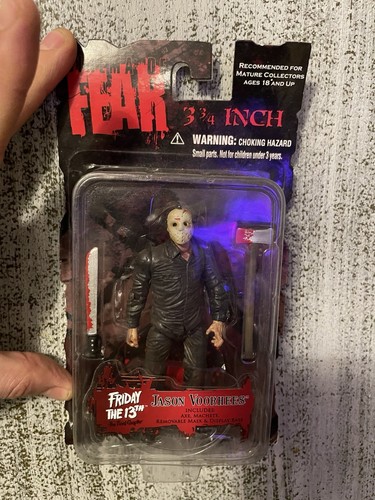 CINEMA OF FEAR - Friday the 13th - JASON VOORHEES 3 3/4” Action Figure