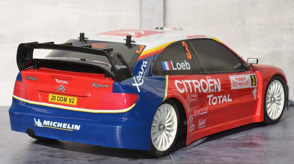 TAMIYA CITROEN XSARA WRC TGS-R 4WD NITRO RC RALLY CAR TOURENWAGEN - Bild 4 von 4